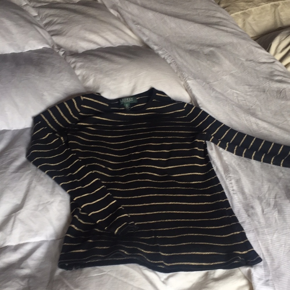 Ralph Lauren petite LS shirt